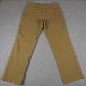 Ballin Pants Mens 31 x 28 Khaki Newman Modern Fit Chino Straight Leg Beige READ